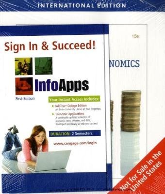Stock image for PRINCIPLES OF ECONOMICS, INTERNATIONAL EDITION (WITH INFOAPPS PRINTED ACCESS CARD) for sale by Basi6 International