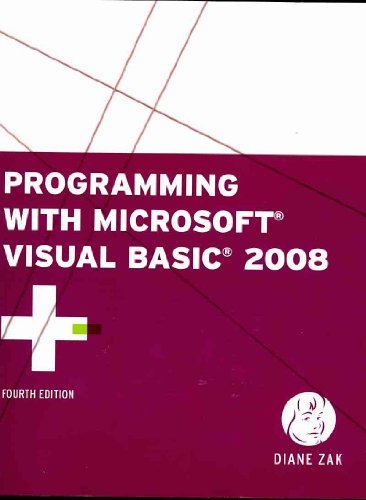 Beispielbild fr Programming with Microsoft Visual Basic 2008 zum Verkauf von Better World Books