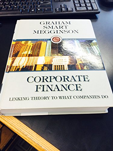 Stock image for Corporate Finance: Linking Theory to What Companies Do [With Access Code] for sale by ThriftBooks-Dallas
