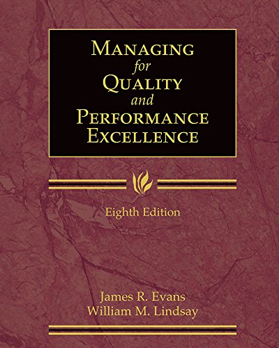 9780324783223: Managing for Quality and Performance Excellence (Book Only)