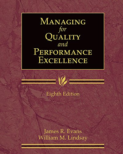 9780324783223: Managing for Quality and Performance Excellence