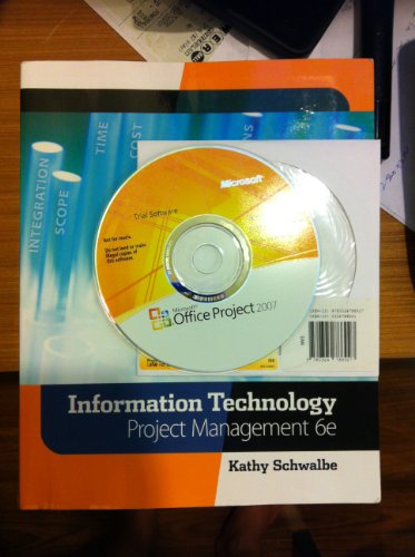 Imagen de archivo de Information Technology Project Management [With Microsoft Project 2007 60-Day Trial Version] a la venta por ThriftBooks-Atlanta