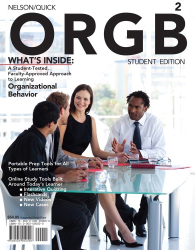 Imagen de archivo de ORGB 2 (with Review Cards and Management CourseMate with eBook Printed Access Card) (Available Titles CourseMate) a la venta por HPB-Red