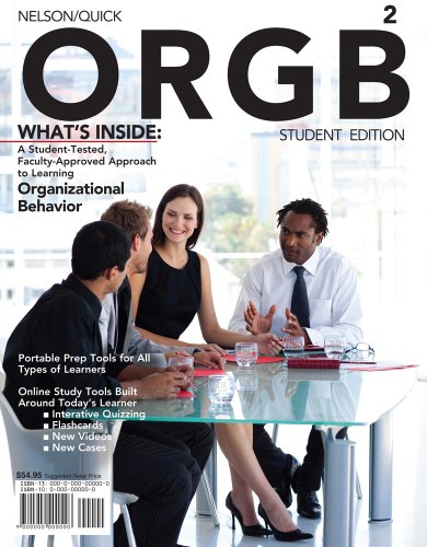 9780324787092: ORGB 2 (with Review Cards and Management CourseMate with eBook Printed Access Card) (Available Titles CourseMate)