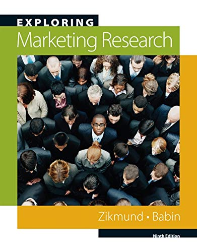 Beispielbild fr Exploring Marketing Research zum Verkauf von Better World Books