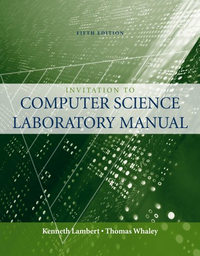 Imagen de archivo de Invitation to Computer Science a la venta por Better World Books