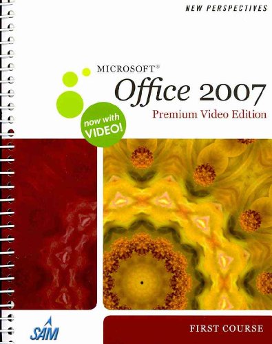 Imagen de archivo de New Perspectives on Microsoft Office 2007, First Course, Premium Video Edition [With DVD] a la venta por ThriftBooks-Dallas