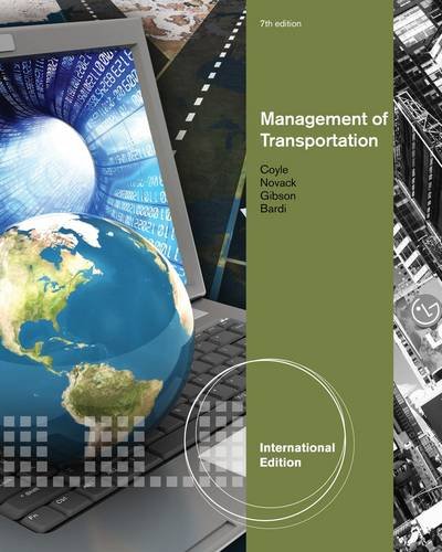 Beispielbild fr Management Transportation zum Verkauf von Better World Books