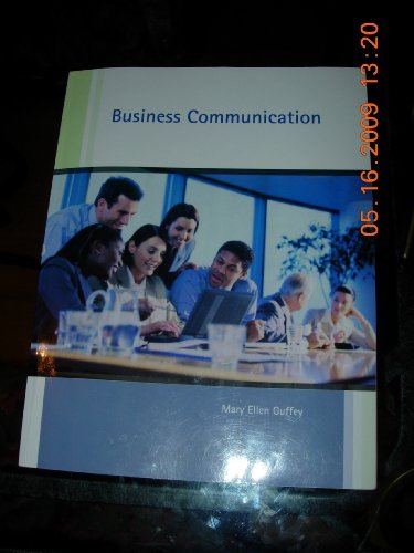 9780324831313: Business Communication [Paperback] by Guffey, Mary Ellen