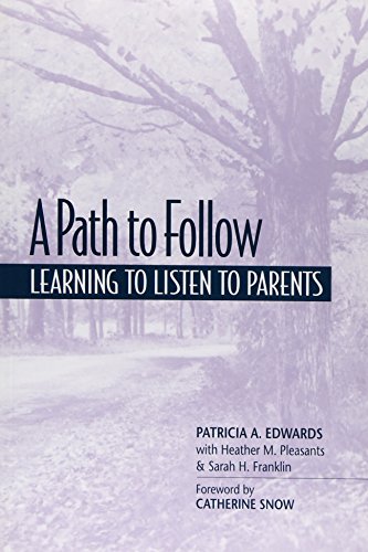 Beispielbild fr A Path to Follow : Learning to Listen to Parents zum Verkauf von Better World Books