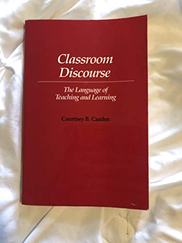 Stock image for Classroom Discourse: The Language of Teaching and Learning for sale by More Than Words