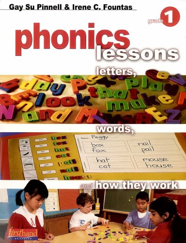 Beispielbild fr Phonics Lessons: Letters, Words, and How They Work (Grade 1) zum Verkauf von SecondSale