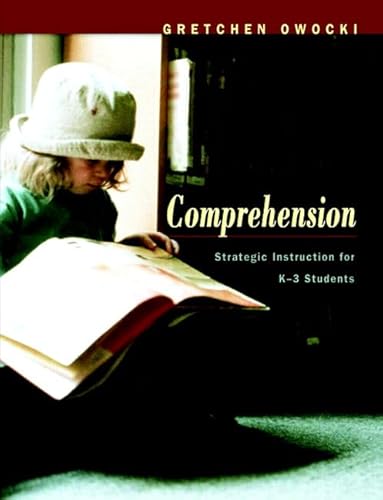 Beispielbild fr Comprehension : Strategic Instruction for K-3 Children zum Verkauf von Better World Books