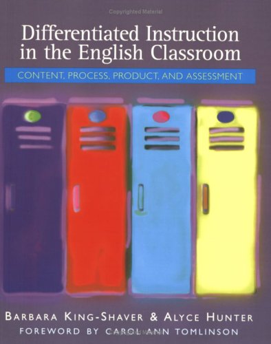 9780325005775: Differentiated Instruction in the English Classroom: Content, Process, Product, and Assessment