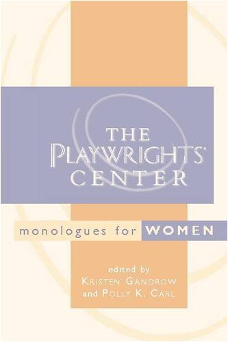 Stock image for The Playwrights' Center Monologues for Women for sale by Second  Site Books