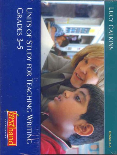 Imagen de archivo de Units of Study for Teaching Writing, Grades 3-5 a la venta por HPB-Red