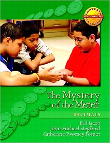 Imagen de archivo de The Mystery of the Meter : Decimals a la venta por Better World Books