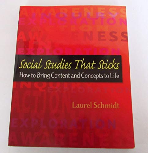 Beispielbild fr Social Studies That Sticks: How to Bring Content and Concepts to Life zum Verkauf von BooksRun