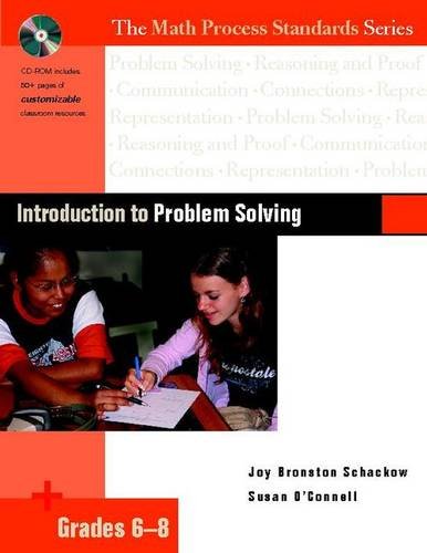 Introduction to Problem Solving, Grades 6-8 (The Math Process Standards Series, Grades 6-8) (9780325012964) by Schackow, Joy; O'Connell, Susan