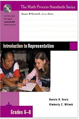 Imagen de archivo de Introduction to Representation, Grades 6-8 (Math Process Standards) a la venta por BookHolders