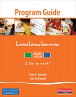 Imagen de archivo de Leveled Literacy Intervention Orange System Levels A-C Program Guide Lessons 1-70 (Leveled Literacy Intervention LL1 Program Guide Orange System) a la venta por Jaros