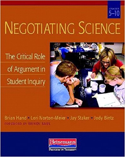 Beispielbild fr Negotiating Science: The Critical Role of Argument in Student Inquiry, Grades 5-10 zum Verkauf von SecondSale