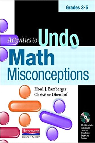 Beispielbild fr Activities to Undo Math Misconceptions, Grades 3-5 zum Verkauf von Better World Books