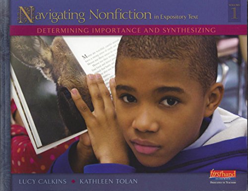 Stock image for Units of Study for Teaching Reading, Grades 3-5 Navigating Nonfiction for sale by St Vincent de Paul of Lane County
