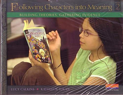 Stock image for Following Characters into Meaning: Building Theories, Gathering Evidence (Vol. 2) for sale by Allied Book Company Inc.