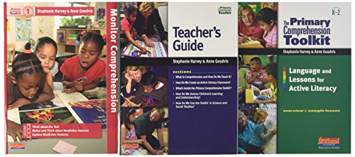 Monitor Comprehension with Primary Students: Getting Started with The Primary Comprehension Toolkit, Grades K-2 (Harvey, Stephanie) (9780325037455) by Goudvis, Anne; F&P