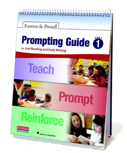 Imagen de archivo de Fountas & Pinnell Prompting Guide Part 1 for Oral Reading and Early Writing (Fountas & Pinnell Leveled Literacy Intervention) a la venta por Orion Tech