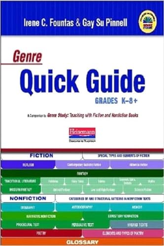 Stock image for Genre Quick Guide K-8 for sale by Dream Books Co.