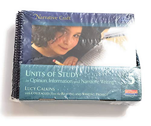 Stock image for Units of Study in Opinion, Information, and Narrative Writing, Grade 5 (The Units of Study in Opinion, Information, and Narrative Writing Series) for sale by GoldenWavesOfBooks