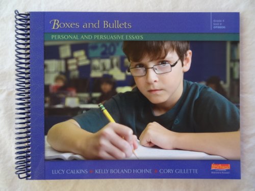 Stock image for Boxes and Bullets: Personal and Persuasive Essays for sale by SecondSale