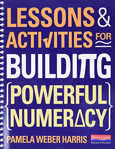Beispielbild fr Lessons and Activities for Building Powerful Numeracy zum Verkauf von Blackwell's