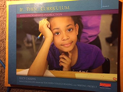 Beispielbild fr If--Then--Curriculum : Assessment-Based Instruction, Grade 4 zum Verkauf von Better World Books