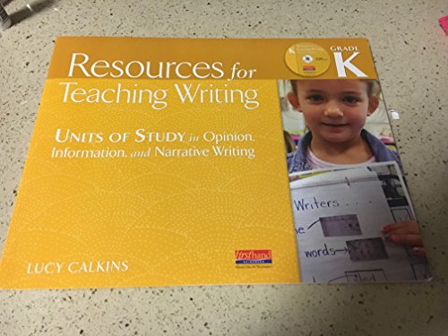 9780325048642: CD-ROM Resources for Teaching Writing Grade K- Uni