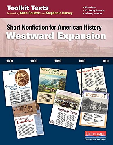 Immagine stock per Short Nonfiction for American History: Westward Expansion