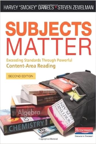Stock image for Subjects Matter, Second Edition: Exceeding Standards Through Powerful Content-Area Reading for sale by HPB-Emerald