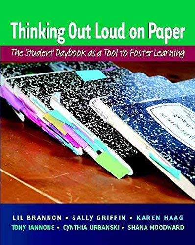 9780325058061: Thinking Out Loud on Paper (Print eBook Bundle): The Student Daybook as a Tool to Foster Learning