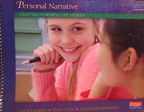 

Personal Narrative Grade 6 Unit 1 Crafting Powerful Life Stories
