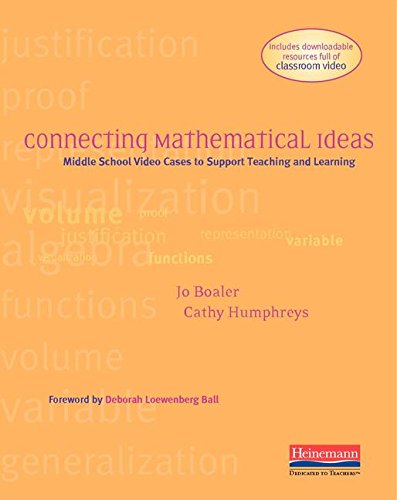 Stock image for Connecting Mathematical Ideas: Middle School Video Cases to Support Teaching and Learning for sale by BooksRun