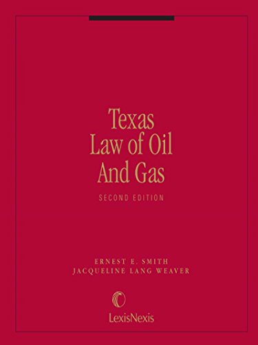 Texas law of oil and gas (9780327001959) by Smith, Ernest E