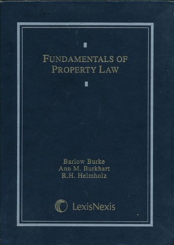 9780327012580: Fundamentals of Property Law