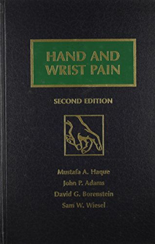 Beispielbild fr Hand and Wrist Pain zum Verkauf von Wonder Book