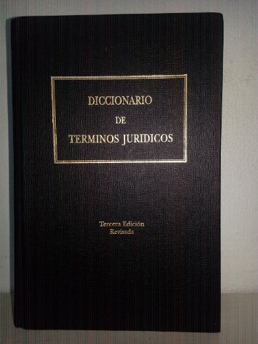 Imagen de archivo de Diccionario de te rminos juri dicos (Spanish Edition) a la venta por ThriftBooks-Atlanta