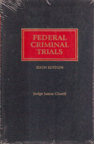 9780327163237: Title: Federal Criminal Trials