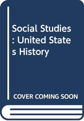 Stock image for Social Studies: United States History Workbook for sale by SecondSale