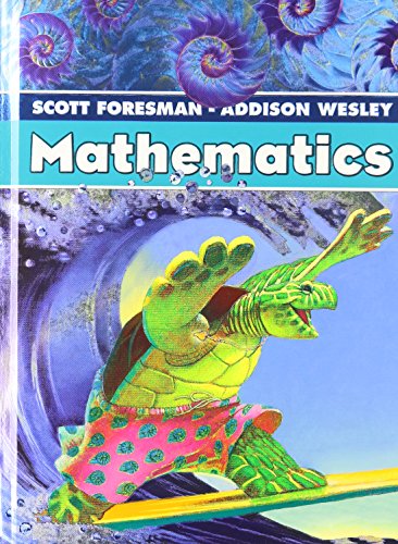 Stock image for Scott Foresman-Addison Wesley Mathematics ; 9780328030194 ; 0328030198 for sale by APlus Textbooks