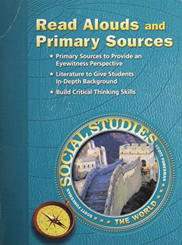 9780328037810: Social Studies Read Alouds: Primary Sources